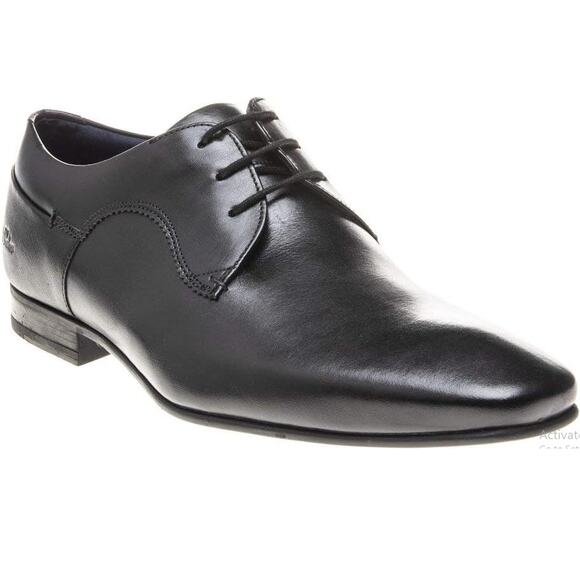 New Ted Baker Men\'s Black TRIFP Leather Lace Up Dress Shoes Size 13.5 main image 4